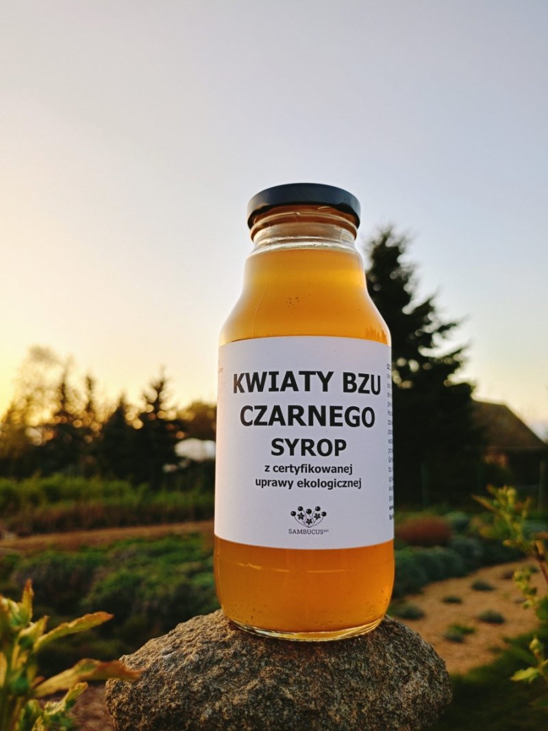 Syrop z Kwiatów Bzu Czarnego 330ml