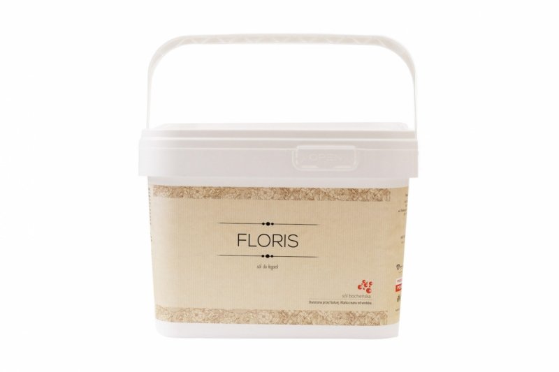 Sól Bocheńska do Kąpieli Floris Róża 3000g