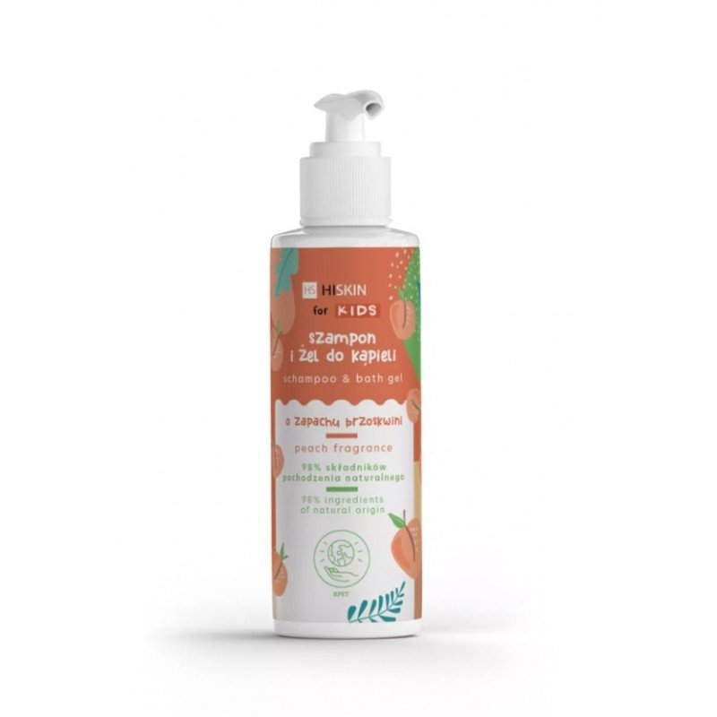 Szampon i Żel 2w1  dla Dzieci Brzoskwinia 280ml