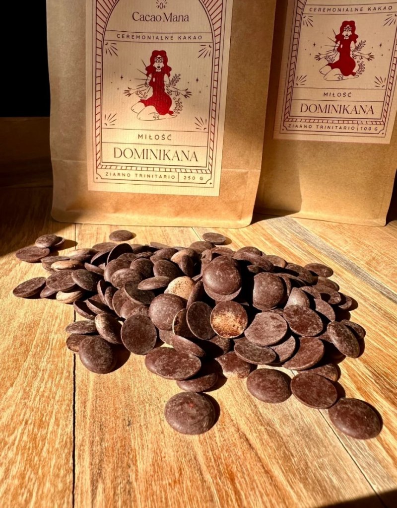 Kakao Ceremonialne z Dominikany 100g