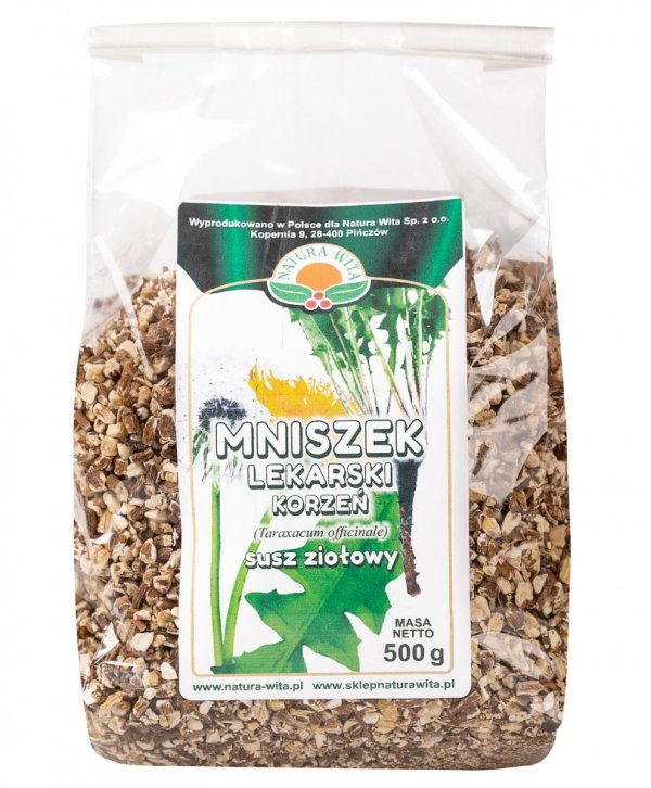 Mniszek Lekarski Korzeń 500g 