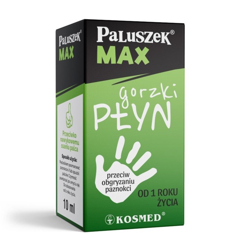 Paluszek MAX Gorzki Płyn 10ml