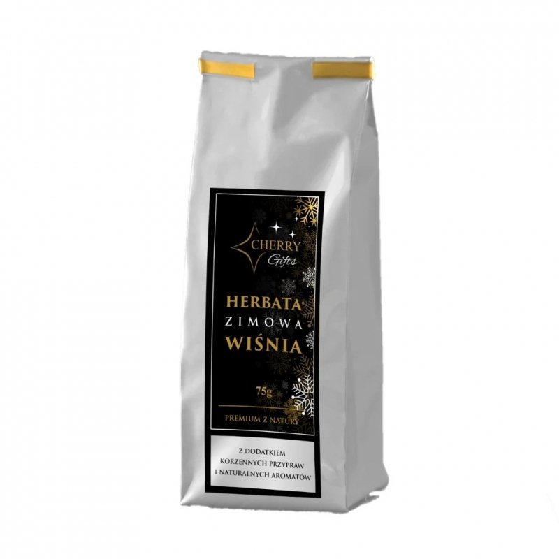 Herbata Czarna Zimowa Wiśnia 75g