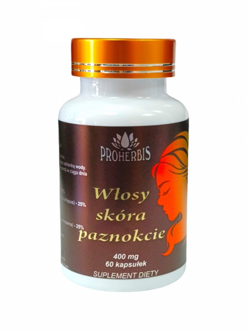 Włosy Skóra Paznokcie 60 kapsułek