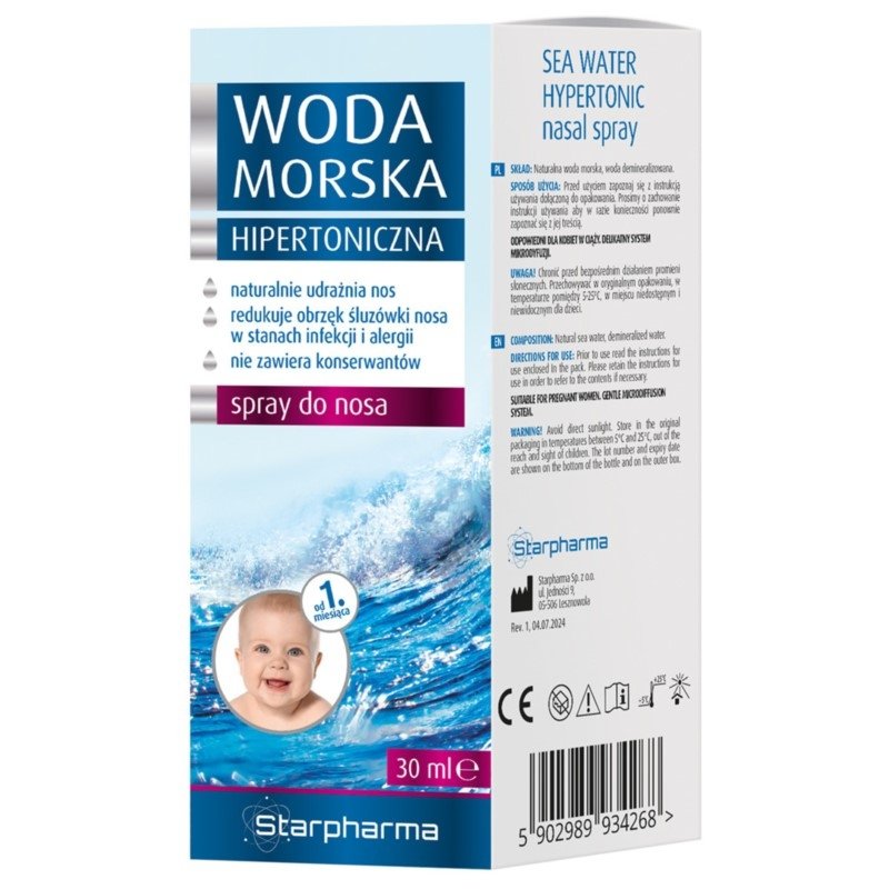Woda Morska Hipertoniczna 30ml