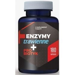 Enzymy Trawienne +  Probiotyk 180 kapsułek