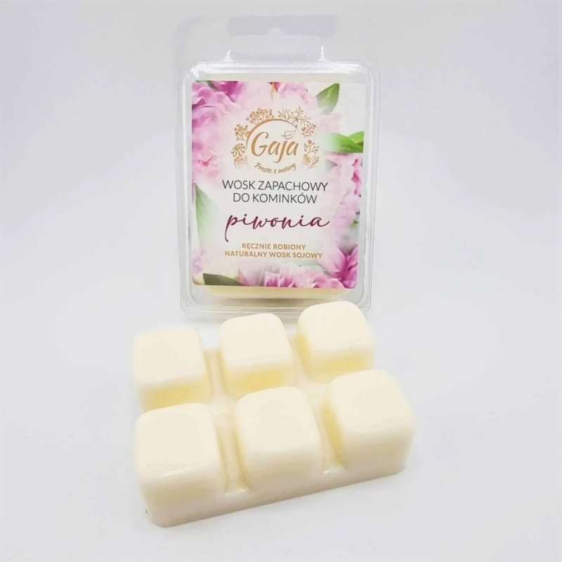 Wosk Sojowy do Kominka Piwonia 70g