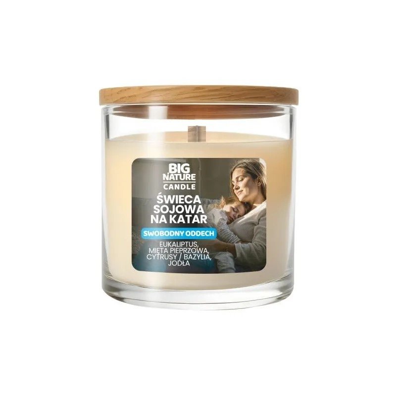 Świeca Sojowa Swobodny Oddech 155g