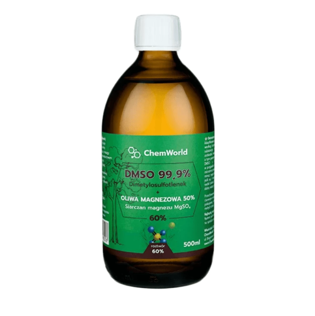 Oliwa Magnezowa DMSO + Siarczan Magnezu 500ml