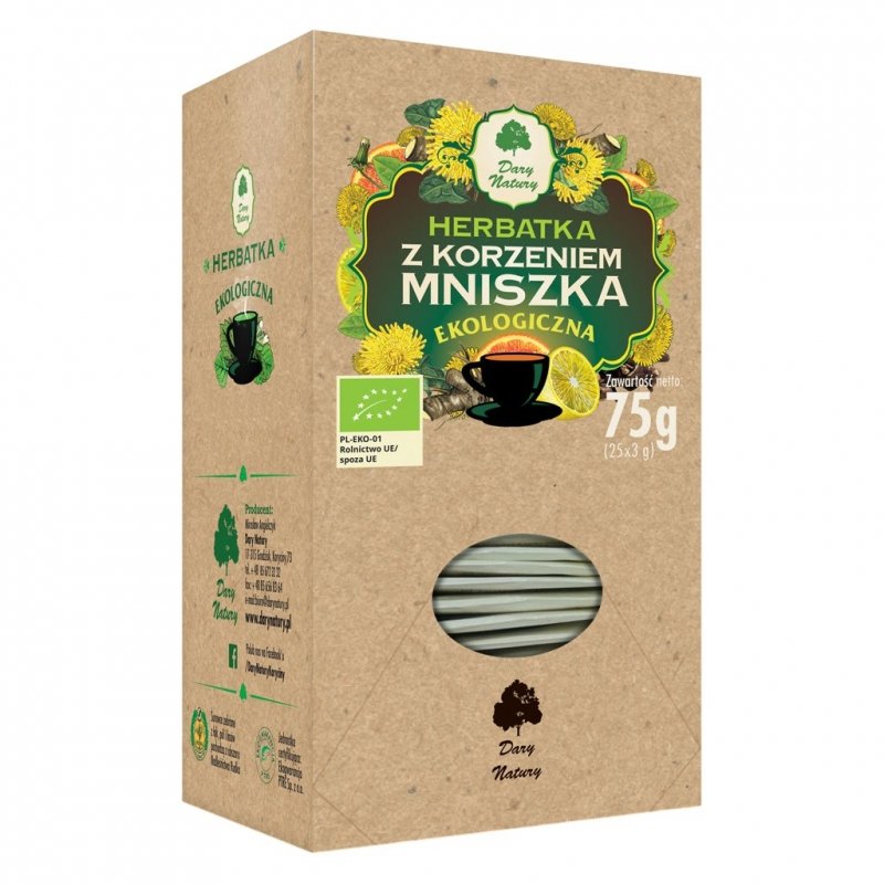 Herbatka z Korzeniem Mniszka BIO 25 saszetek