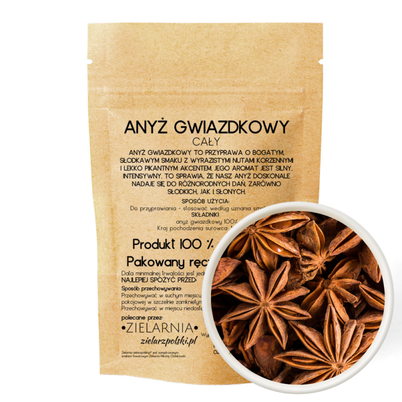 Anyż Gwiazdkowy Cały 50g