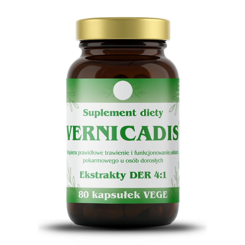 Wsparcie Trawienia Vernicadis 80 kapsułek