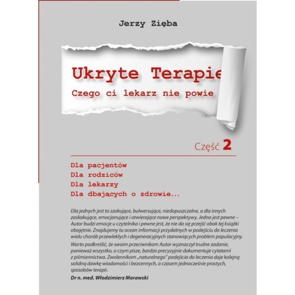 Książka &quot;Ukryte Terapie&quot; Część 2 J. Ziemba