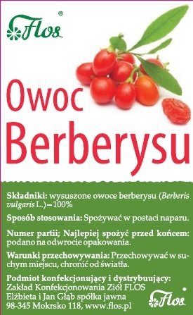Berberys Owoc 50g