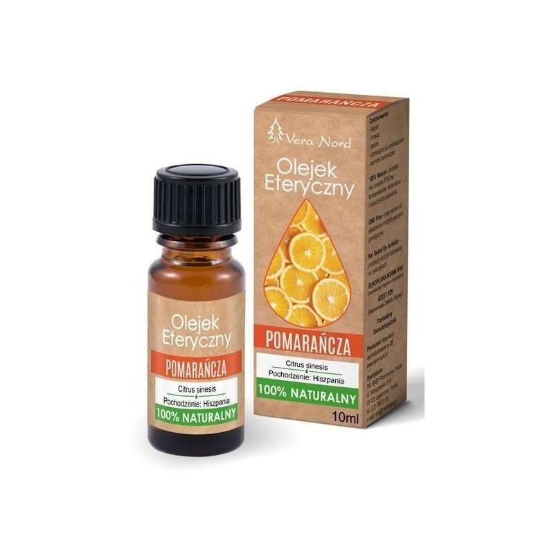 Olejek Eteryczny Naturalny Pomarańczowy 10ml