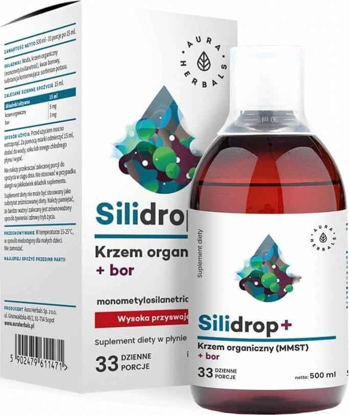 Krzem Organiczny + Bor 500ml