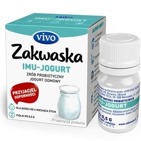 Zakwaska Imu-Jogurt kartonik - 2 fiolki