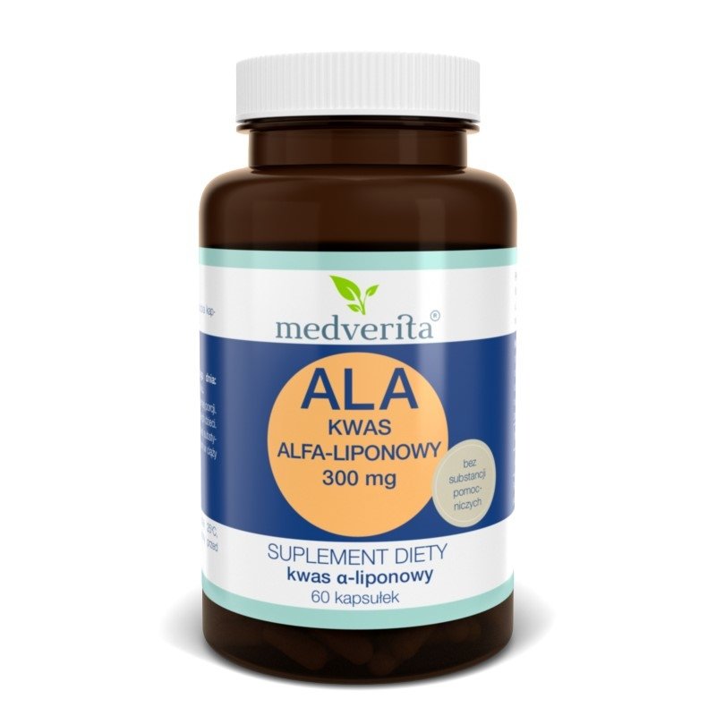 ALA Kwas Alfa-Liponowy 60 kapsułek