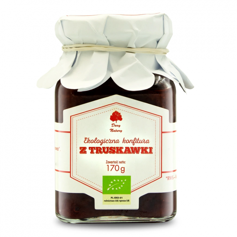 Konfitura z Truskawki Eko 170g