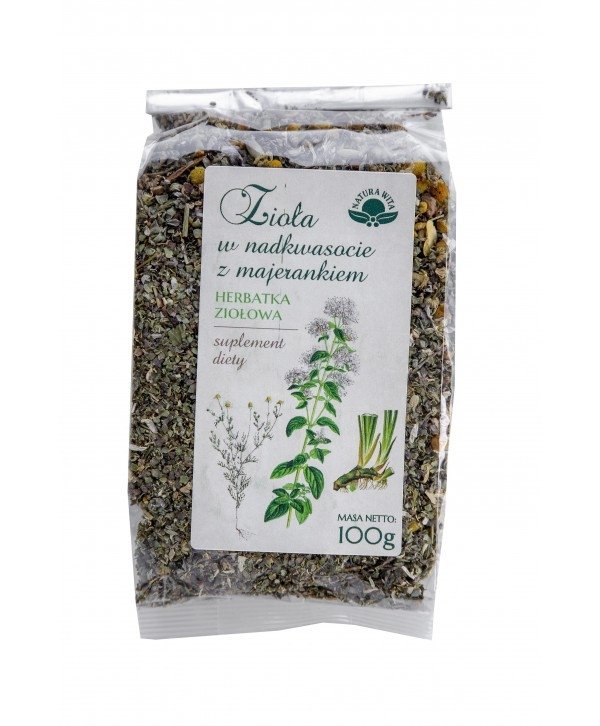 Zioła przy Nadkwasocie z Majerankiem 100g
