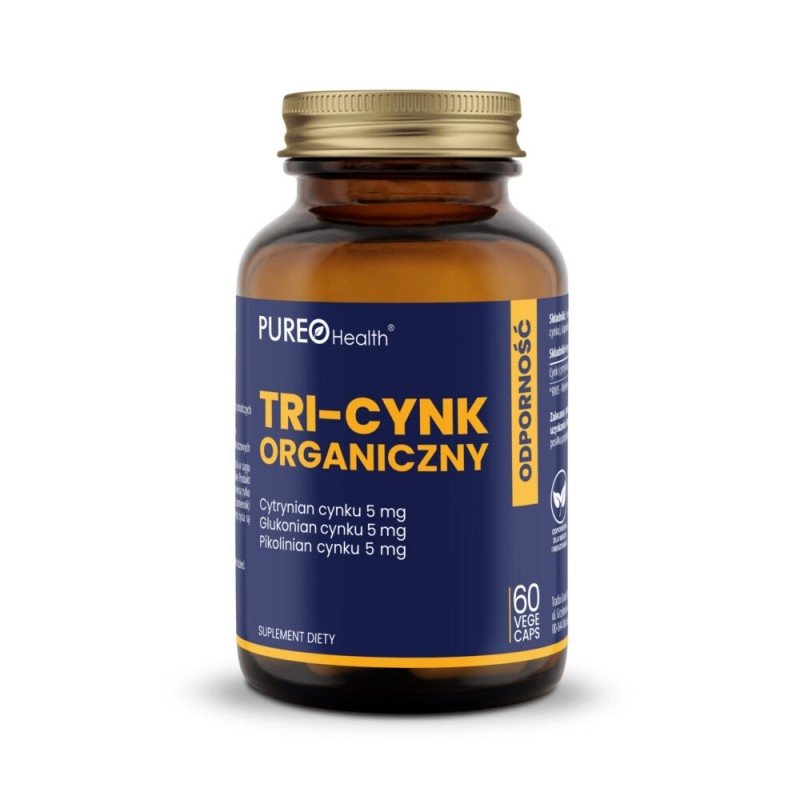Tri - Cynk Organiczny 60 kapsułek