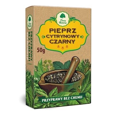 Pieprz Cytrynowy Czarny 50g