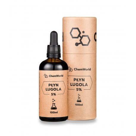 Płyn Lugola (roztwór wodny jodu) 5% 100ml