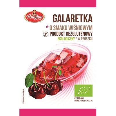 Galaretka o Smaku Wiśniowym Bezglutenowa BIO 40g