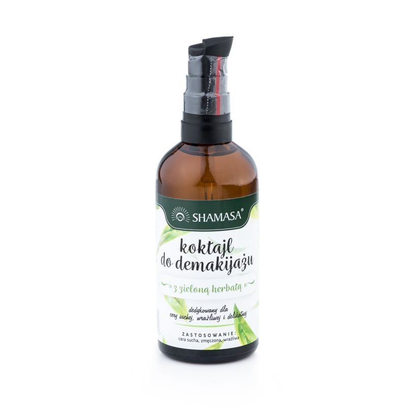 Koktajl do Demakijażu z Zieloną Herbatą Cera Sucha 100ml