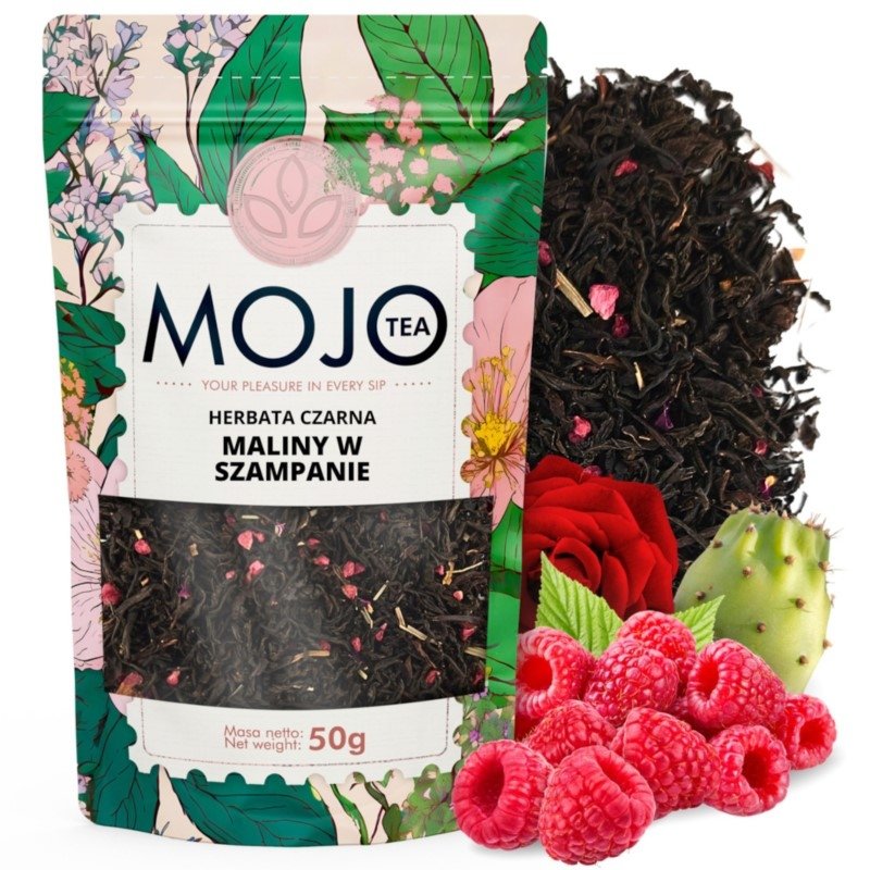 Herbatka Owocowo - Kwiatowa Maliny w Szampanie 50g
