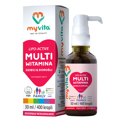 Multiwitamina Lipo-Active Family Dzieci i Dorośli 30ml