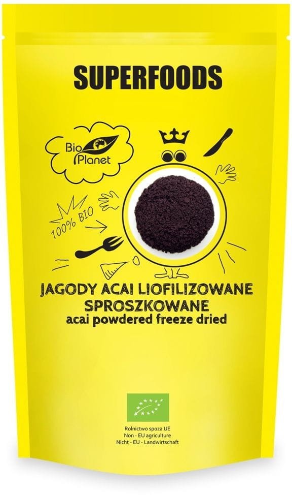 Jagody Acai Liofilizowane BIO 100g