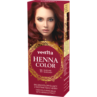 HENNA COLOR Balsam Koloryzujący 11 Burgund 75ml