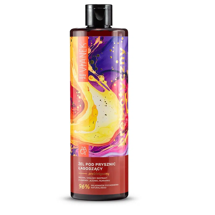 Prebiotyczny Żel pod Prysznic Łagodzący 400ml