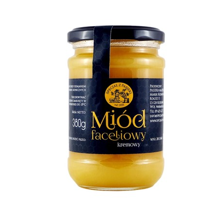 Miód Faceliowy Kremowy 380g