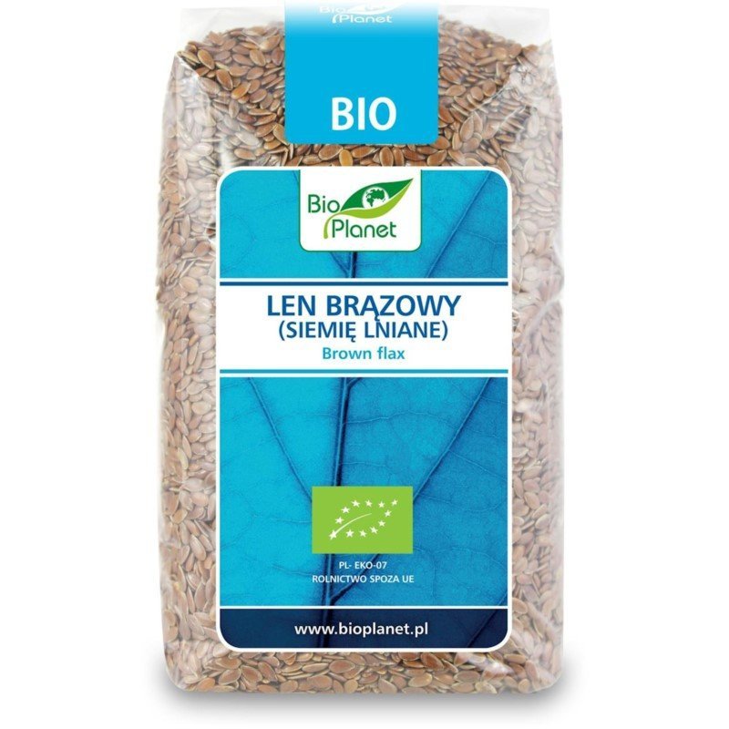 Len Brązowy (Siemię Lniane) BIO 400g