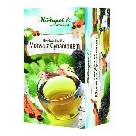 Herbatka Morwa z Cynamomem 20 saszetek