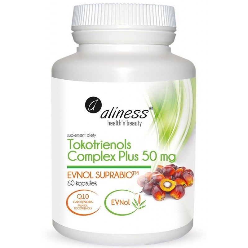 Tokotrienols Complex PLUS  60 kapsułek