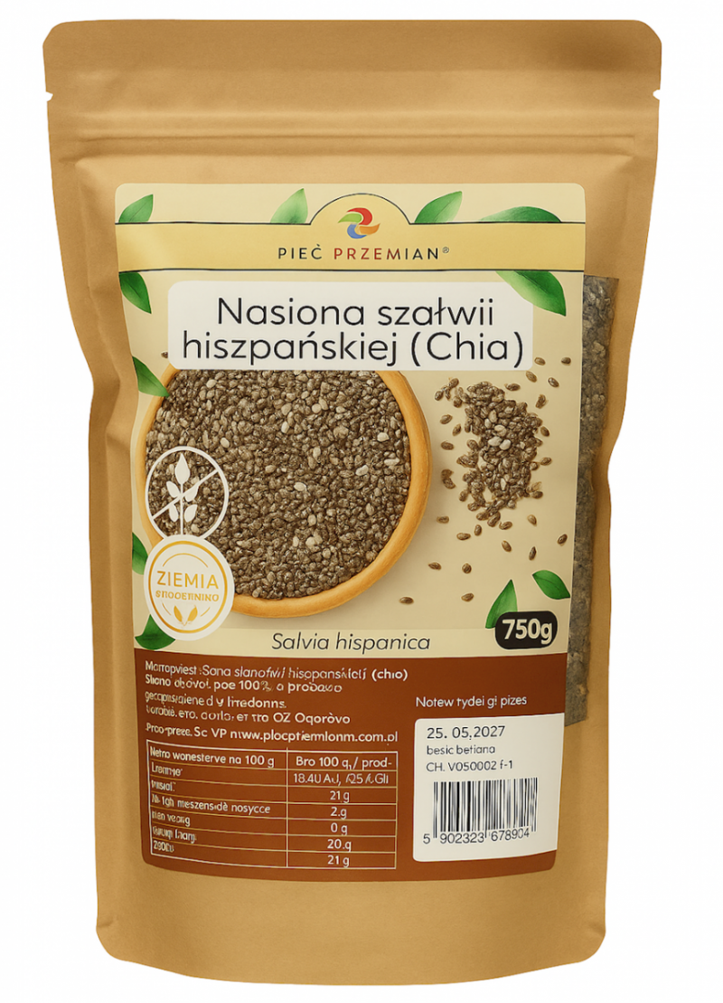 Nasiona Chia 750g