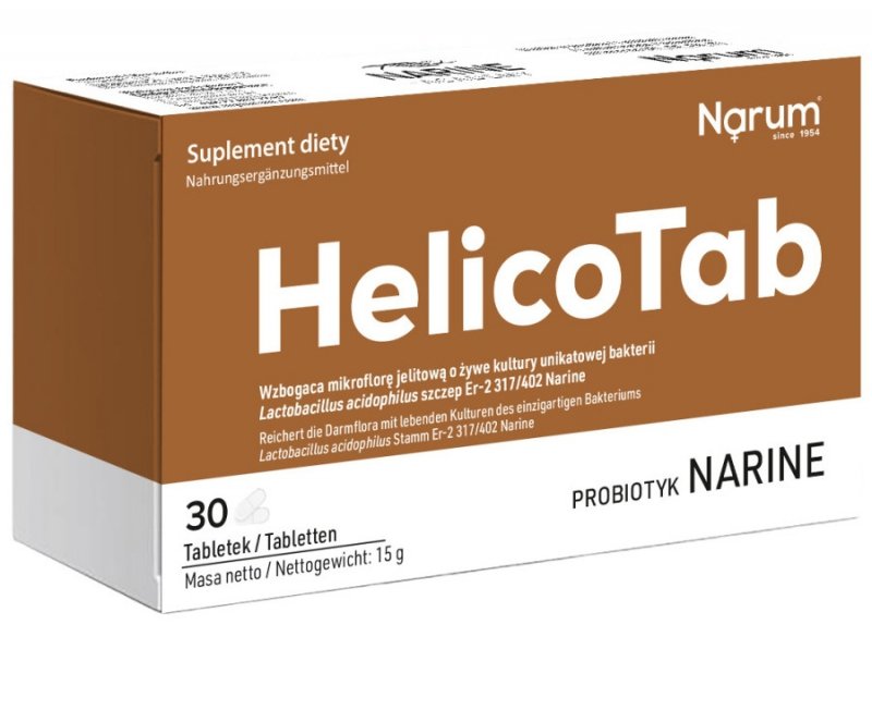 Probiotyk HelicoTab 30 tabletek