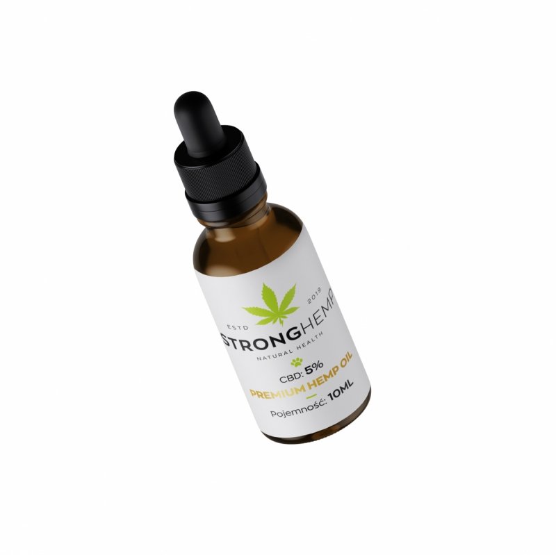 Olejek Konopny CBD 2,5% dla Zwierząt 10ml