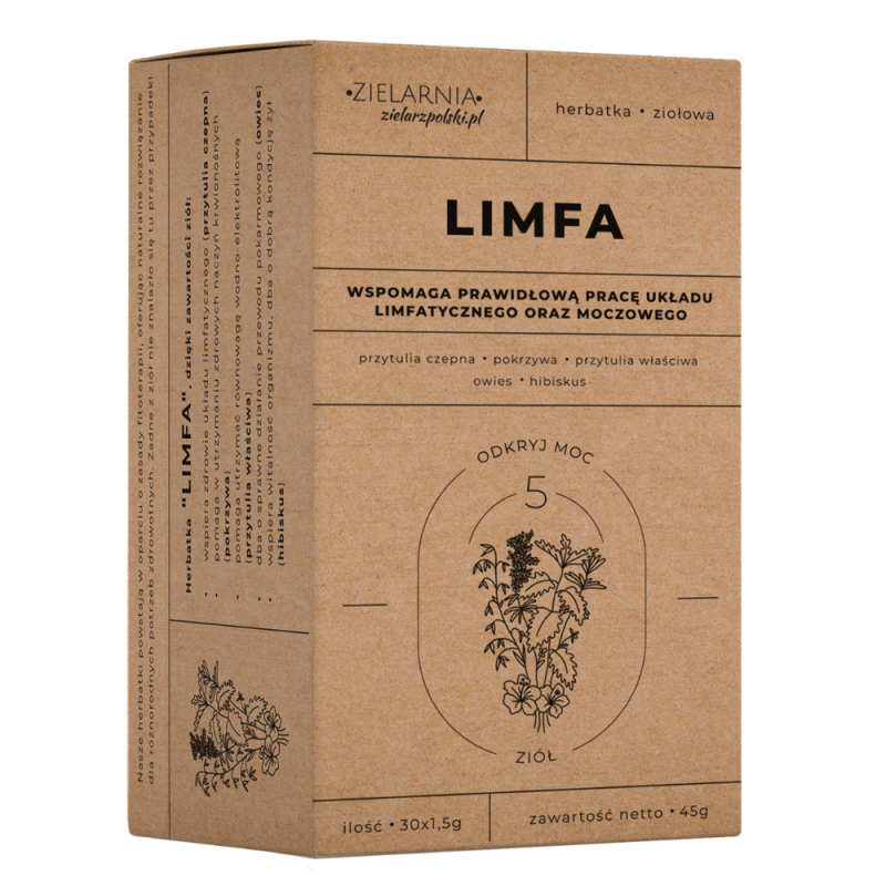 Limfa Herbatka Ziołowa 30 saszetek