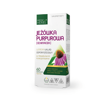 Jeżówka Purpurowa (Echinacea) 60 kapsułek