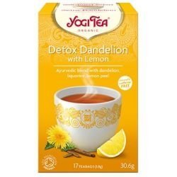 Yogi Herbata Detox Dandelion Lemon Bio 17 saszetek