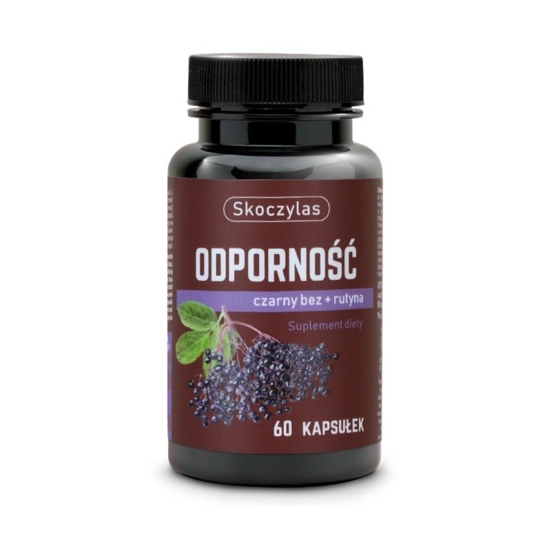 Odporność Czarny Bez + Rutyna 60 kapsułek
