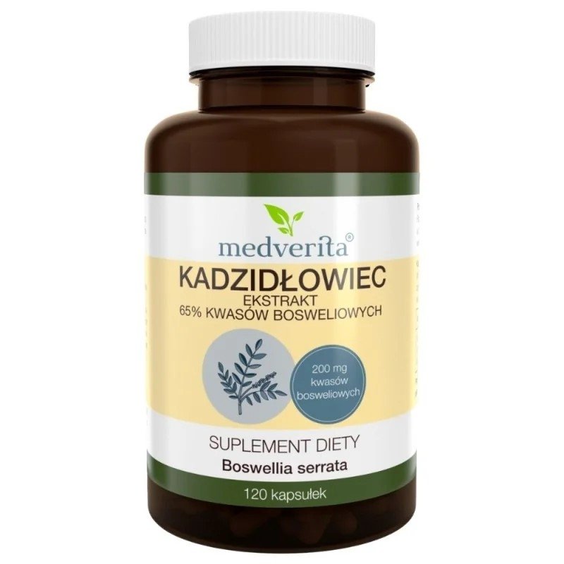 Kadzidłowiec Ekstrakt 65%120 kapsułek