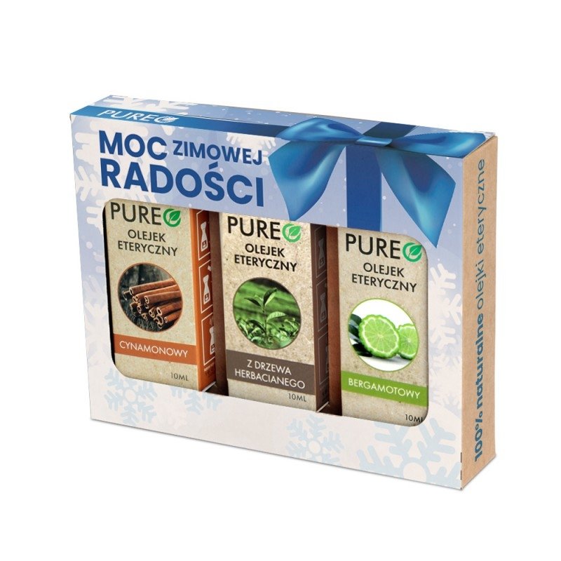 Zestaw Olejków Eterycznych Moc Zimowej Radości 3x10ml