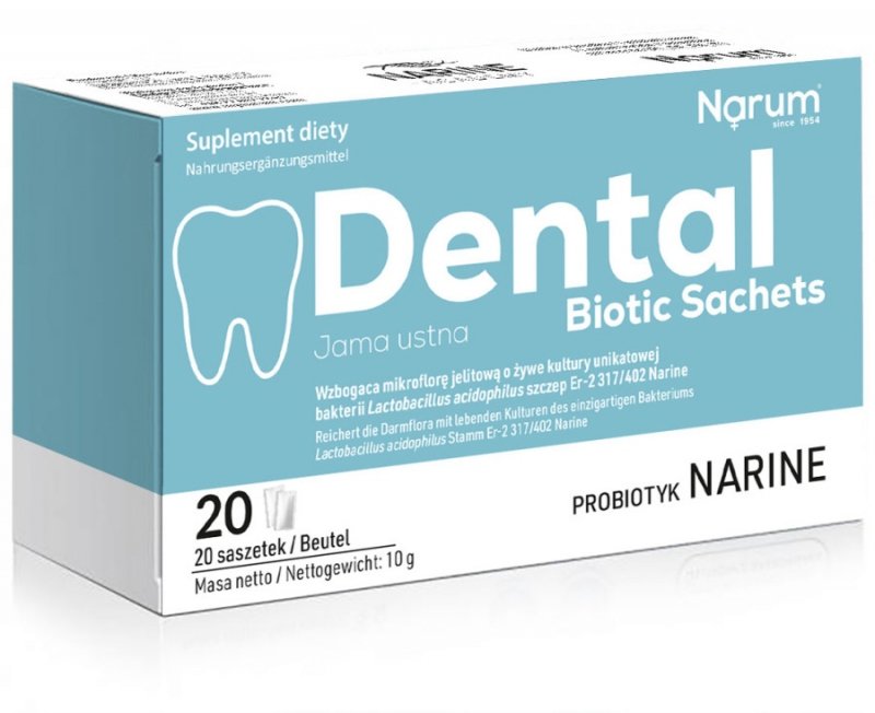 Probiotyk Dental Biotic Sachets 20 saszetek