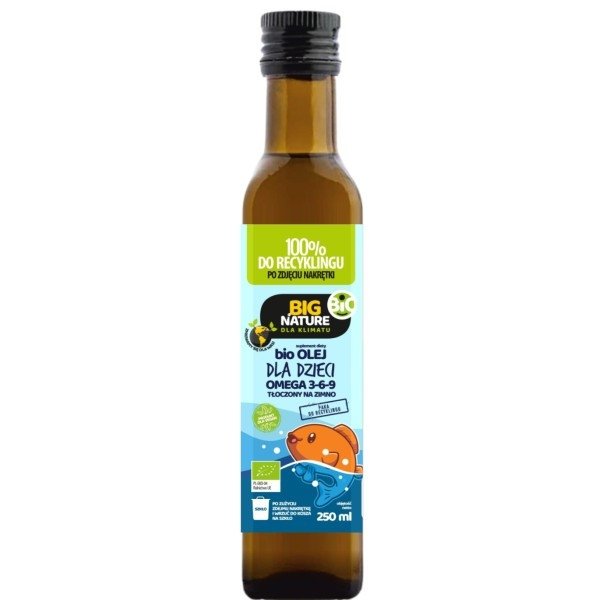 Olej dla Dzieci BIO OMEGA 3-6-9 250 ml 