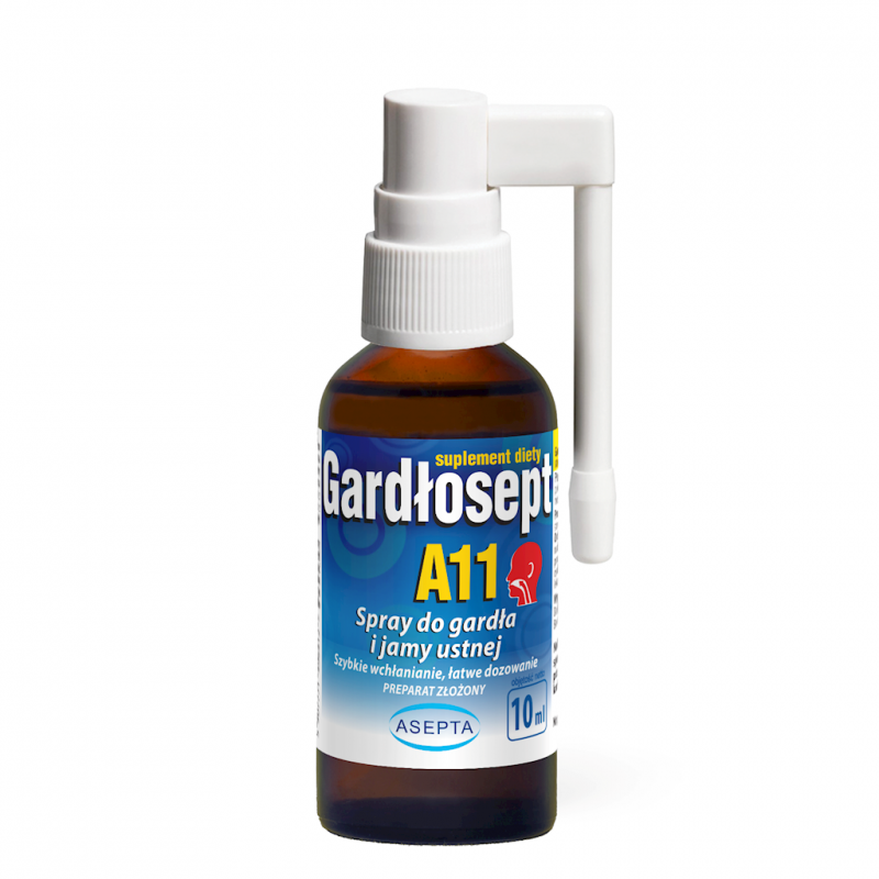 Gardłosept Spray na Gardło 10ml